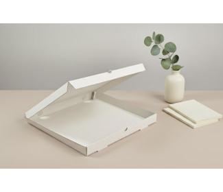 Krabica na pizzu 1 33x33x3,5 bielo – biela Krabica na pizzu 1 33x33x3,5 bielo – biela