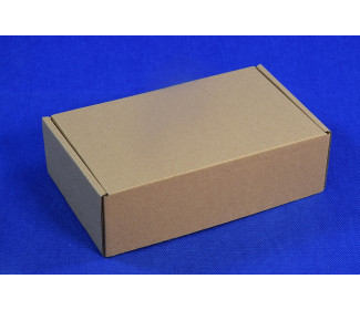 Čajová krabica 3VL E 21x12x6,5 bielo – hnedá